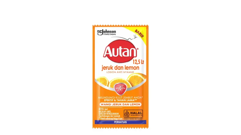 AUTAN LOTION ANTI NYAMUK JERUK DAN LEMON SCT 6mL