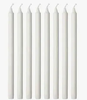 LILIN PUTIH 8 ISI (BOX)