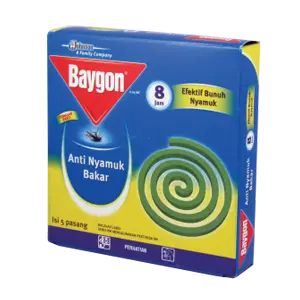 BAYGON INSEKTISIDA COIL (5'S) SUPER WANGI BOX