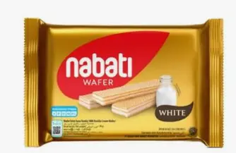 NABATI WAFER KRIM WHITE PCK 39g