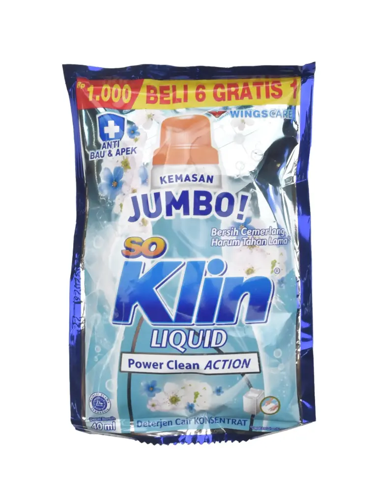 SO KLIN DETERGENT CAIR BLUE SCT 43/40mL