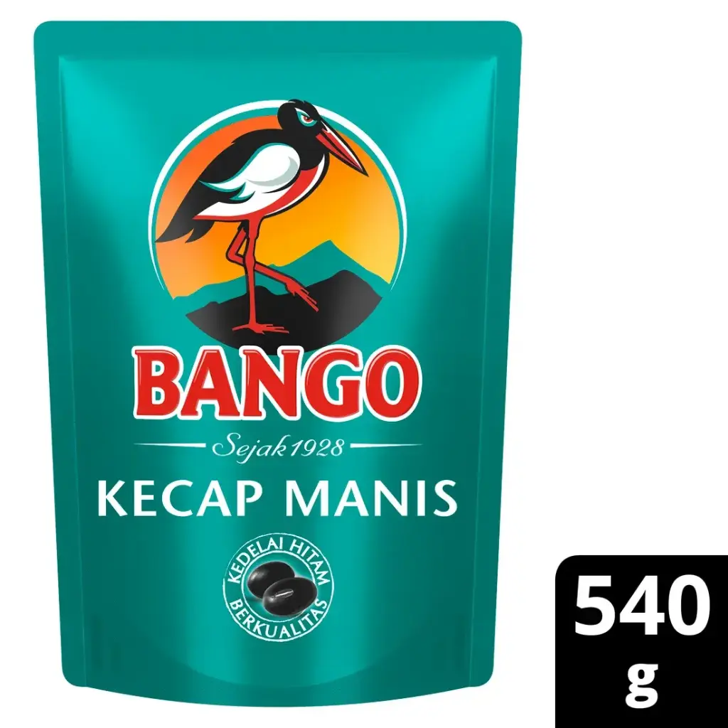 BANGO KECAP MANIS POUCH 400ML/540G X 12