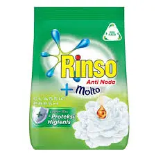RINSO Detergent Powder Anti Noda + Molto Classic Fresh 1.8Kg