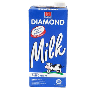 DIAMOND SUSU UHT FULL CREAM TPK 1000mL