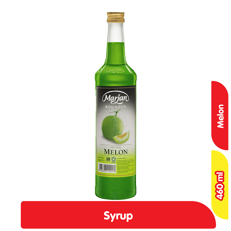 Marjan Boudoin Sirup Melon Botol 460 ml
