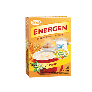 ENERGEN CEREAL & SUSU INSTANT VANILA BOX 5X32g