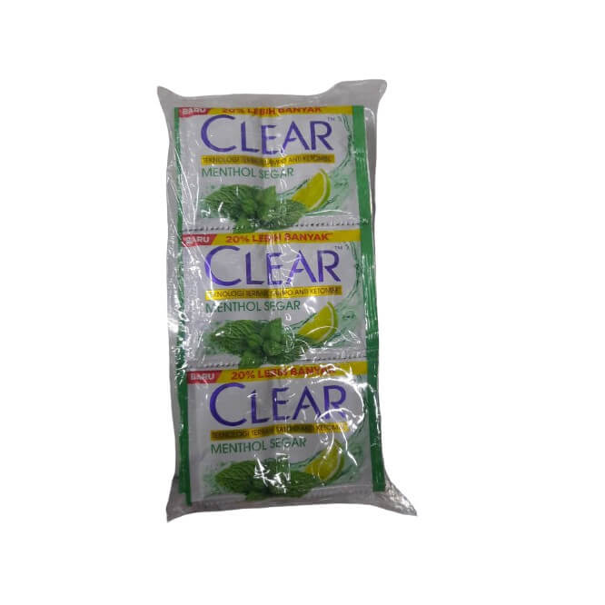CLEAR Shampoo Ice Menthol Segar Xtra 10ml