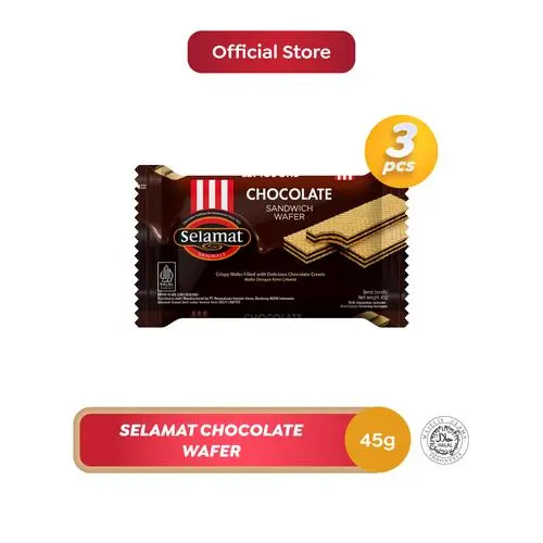 SELAMAT WAFER ORIGINAL PCK 45g