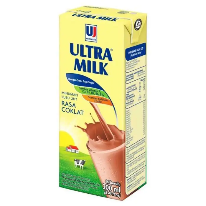 SUSU UHT COKLAT ULTRAMILK 200ml