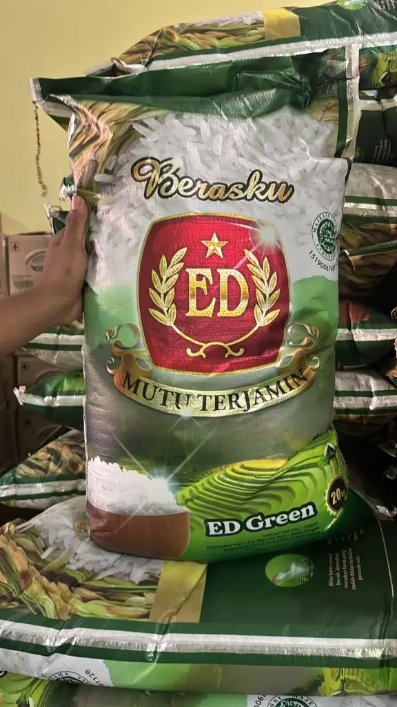 Beras Premium ED HIJAU 20KG