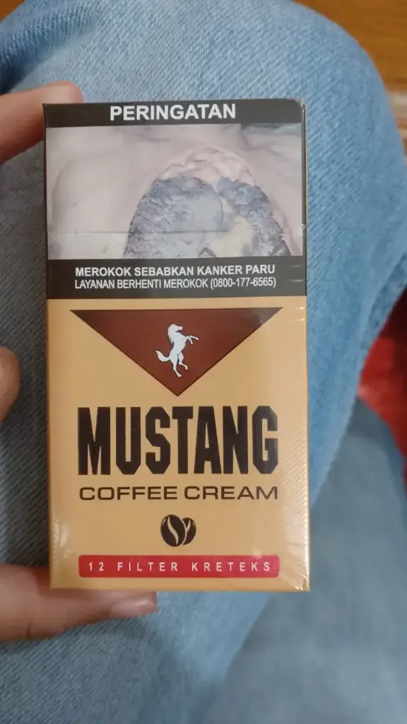 ROKOK MUSTANG COFFE CREAM 12