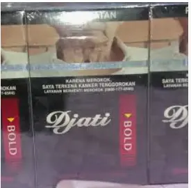 Rokok Djati Bold
