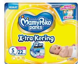MAMYPOKO PANTS XTRA KERING S-22