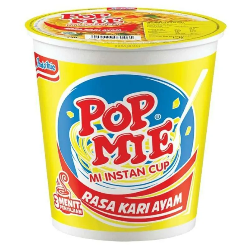 POP MIE KUAH INDOMIE RASA KARI 75GR