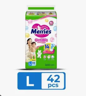 MERRIES PANTS GOOD SKIN L-42 
