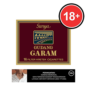 [1285] GUDANG GARAM ROKOK FILTER SURYA BKS 16'S