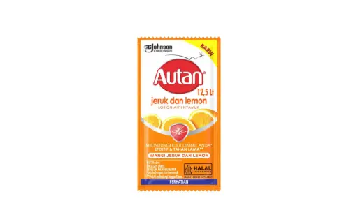 [158] AUTAN LOTION ANTI NYAMUK JERUK DAN LEMON SCT 6mL