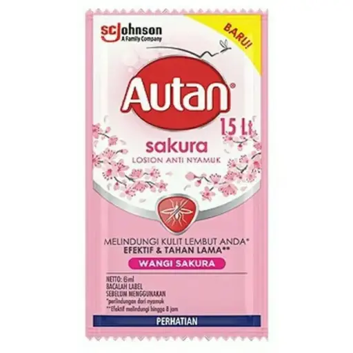 [159] AUTAN LOTION ANTI NYAMUK SAKURA SCT 6mL