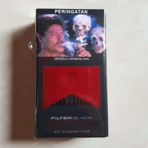 [2205] MARLBORO ROKOK FILTER BLACK BKS 20'S