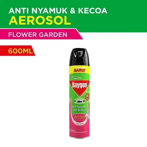 [227] BAYGON INSEKTISIDA SPRAY FLOWER GARDEN KLG 600mL