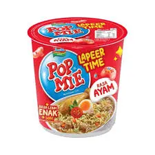 [2878] POP MIE MI INSTAN LAPEER TIME AYAM CUP 75g