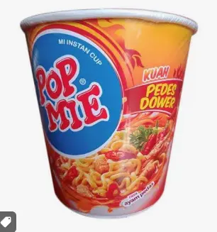 [2885] POP MIE MI INSTAN PEDES DOWER AYAM CUP