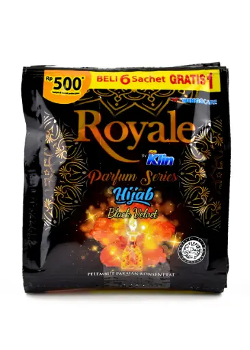 [3156] ROYALE HIJAB SOFTENER BLACK VELVET SCT 13mL