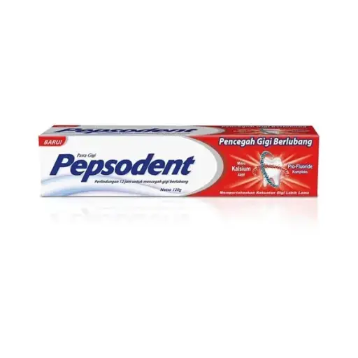 [4641] PEPSODENT T.PASTE WHITE 120G X 72