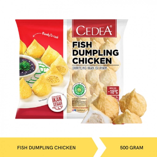 [5069] FISH DUMPLING CHICKEN 500gr 