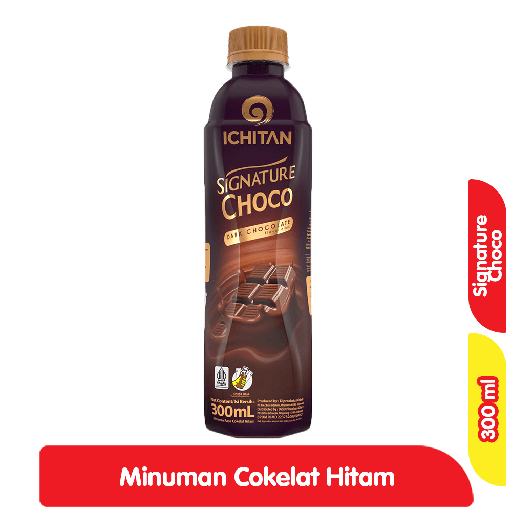 [6031] Ichitan Signature Choco Minuman Cokelat Hitam 300 ml