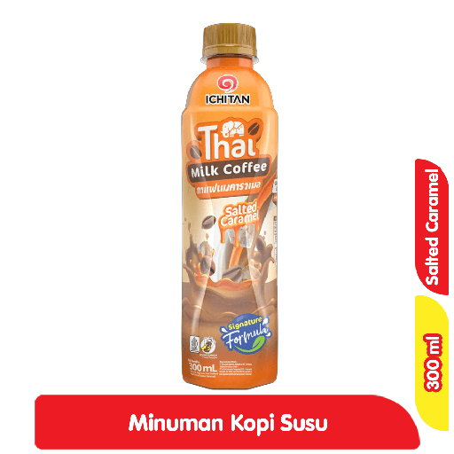 [6040] Ichitan Thai Milk Kopi Salted Caramel Pet 300 ml
