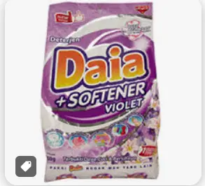 [632] DAIA DETERGENT BUBUK+SOFTENER VIOLET PASSION BAG 800g