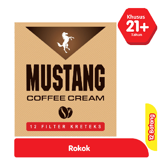 [7538] Mustang Krim Kopi Rokok 12 Batang