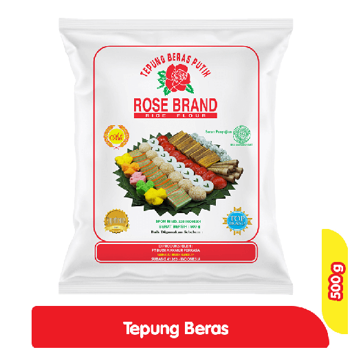 [7734] Rose Brand Tepung Beras Putih 500 g