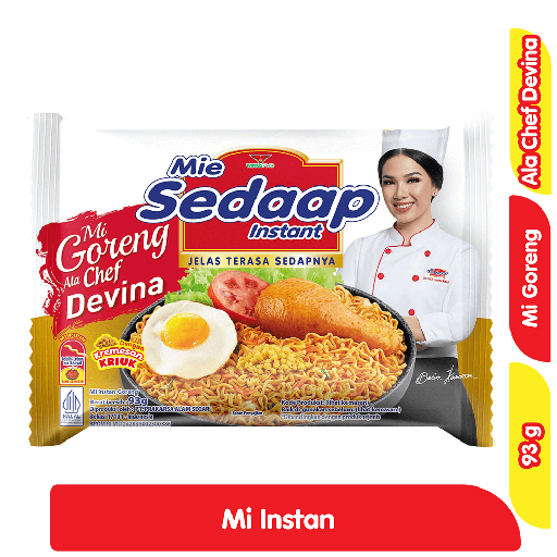[7804] Sedaap Mi Instan Goreng Ala Chef Devina 93 g