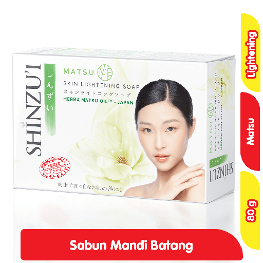 [7809] Shinzu'i Skin Lightening Sabun Mandi Batang Matsu 80 g