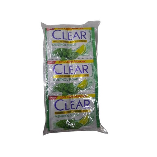 [4226] CLEAR Shampoo Ice Menthol Segar Xtra 10ml
