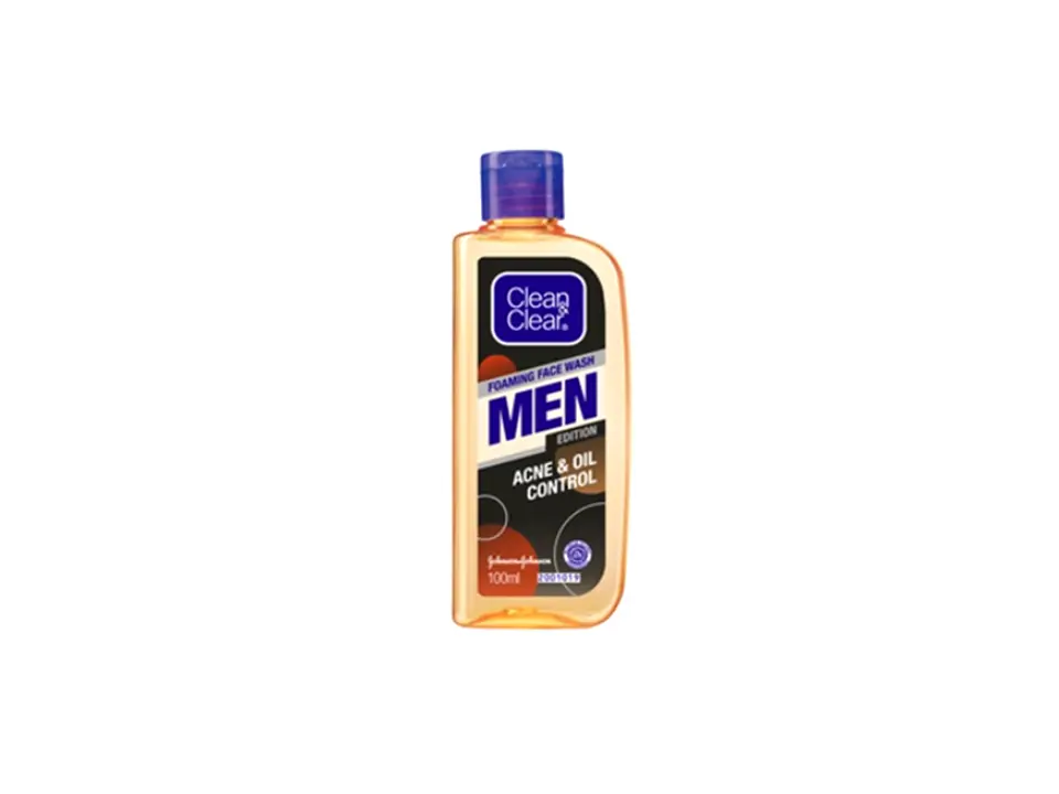 CLEAN & CLEAR FACIAL WASH FOR MEN ACNE & OIL CONTROL BTL 100 ML