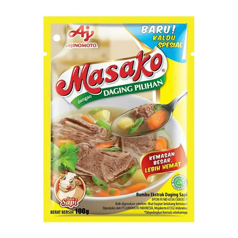 MASAKO PENYEDAP RASA SAPI 100 gr