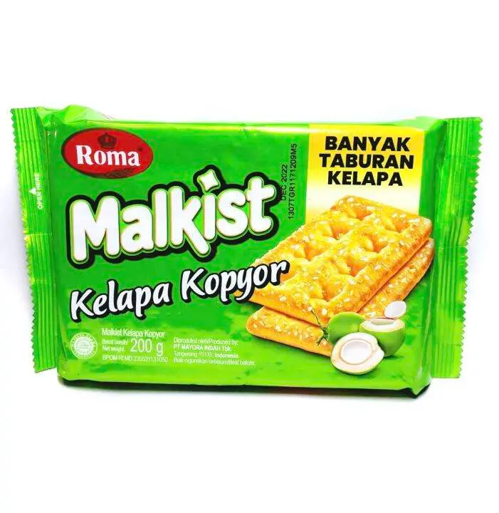 ROMA MALKIST KELAPA KOPYOR 224 GR