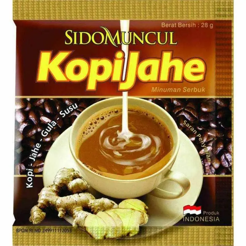 [3373] SIDO MUNCUL KOPI JAHE 28g ISI 10 SCH