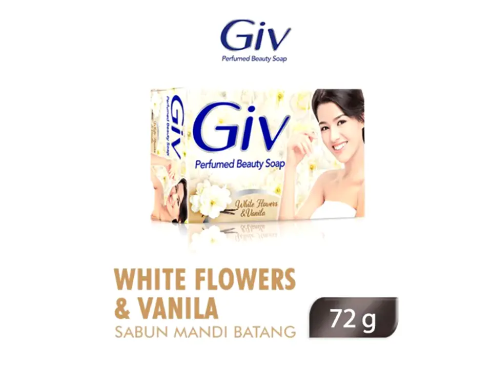 Sabun Batang GIV Elegance White Flower 72 gr 