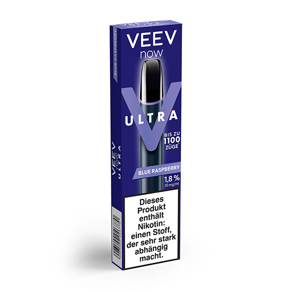 Veev Now Disposable Rokok Elektrik Ultra Blue Rasberry 