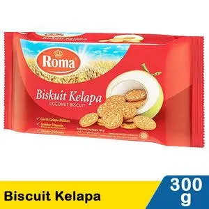 ROMA BISCUIT (NEW) KELAPA PCK 300g