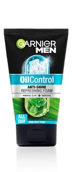 Garnier mint oil cotrol mineral clay +menthol